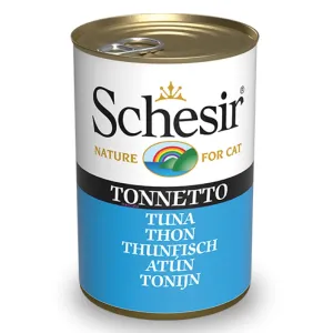 10% OFF: Schesir Tuna In Jelly Adult Canned Cat Food 140g