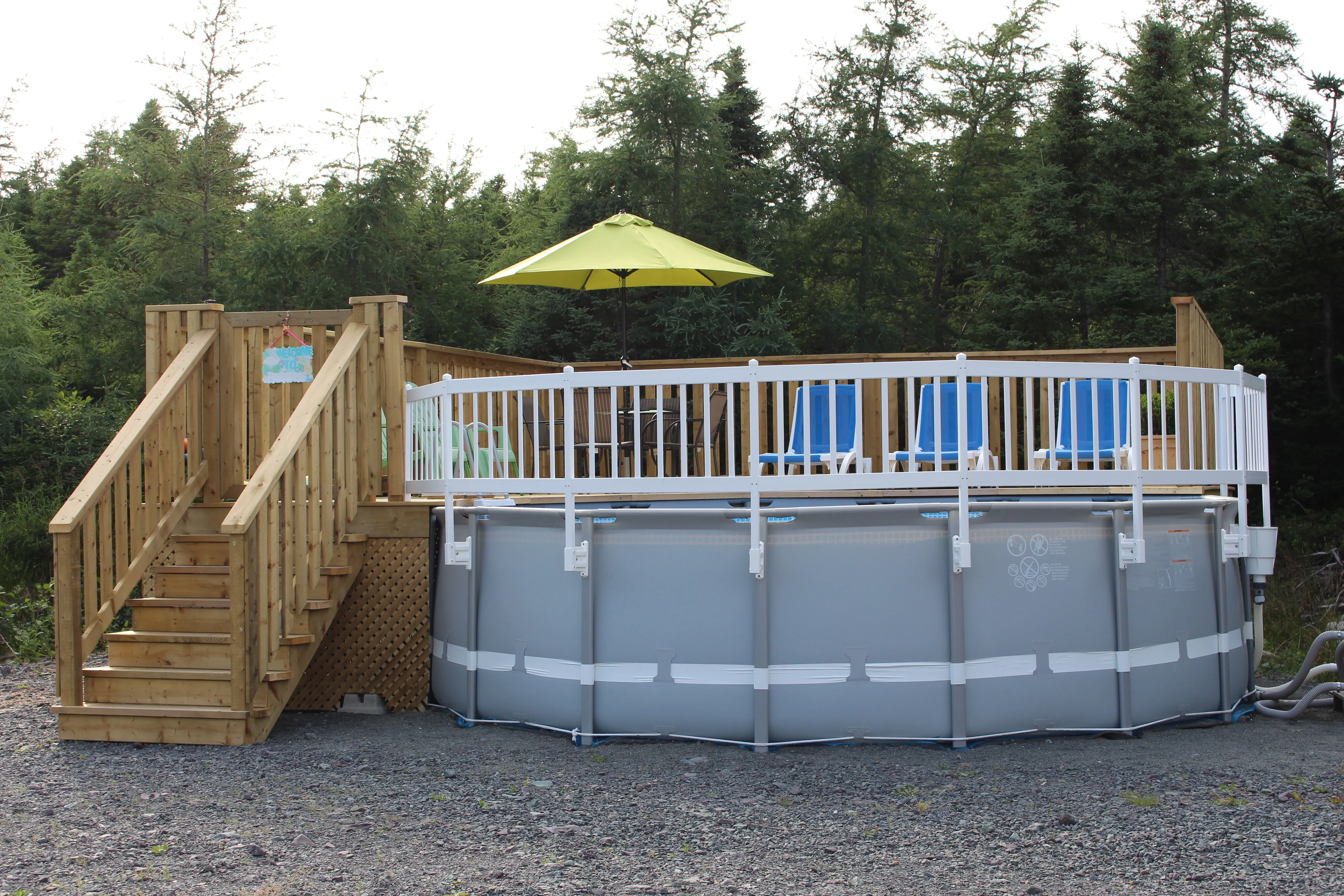 24" Vinyl Works Premium Resin Pool Fencing