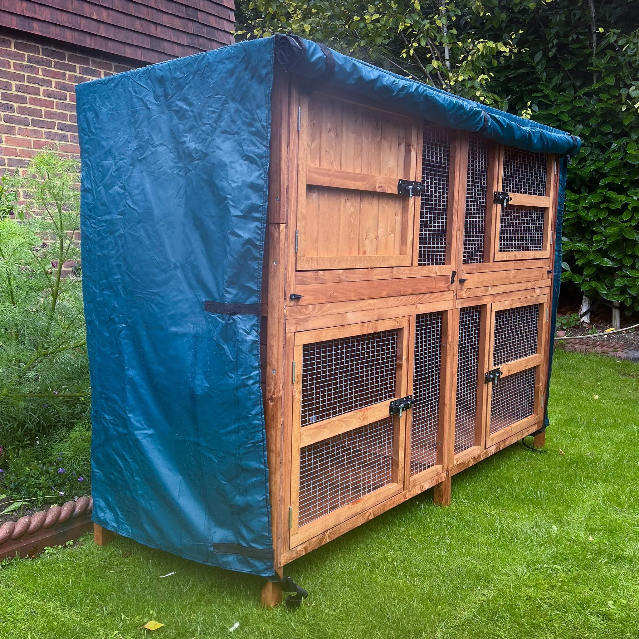 6ft Chartwell Double Rabbit Hutch Cover | Protect Your Hutch From The Weather With Day Dry™ Rain Covers