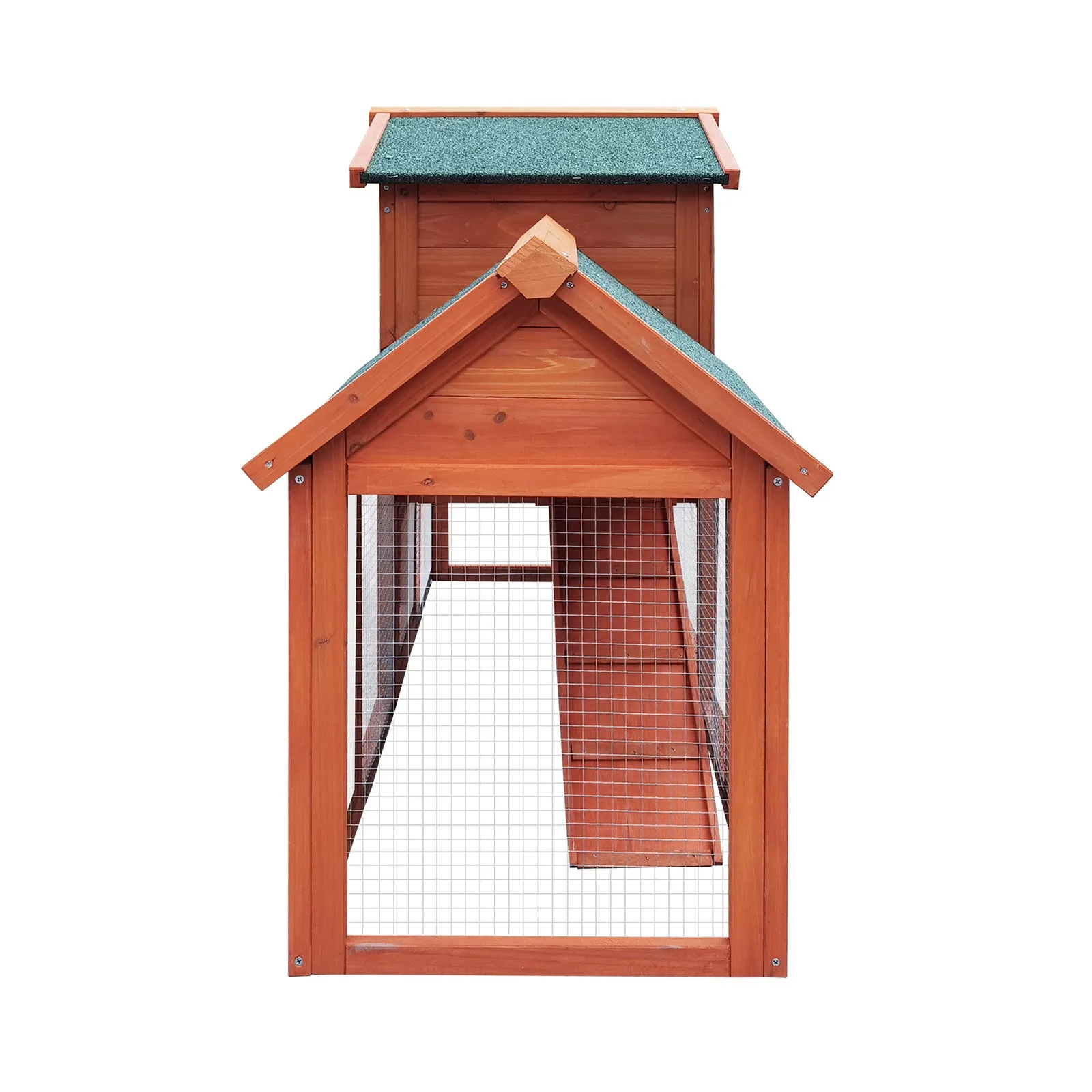 Alopet Rabbit Hutch Chicken Coop Bunny House Run Cage Wooden Outdoor Pet Hutch