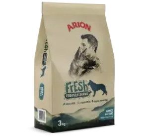 ARION Fresh Adult Active
For dogs of 10 – 45 kg adult weight