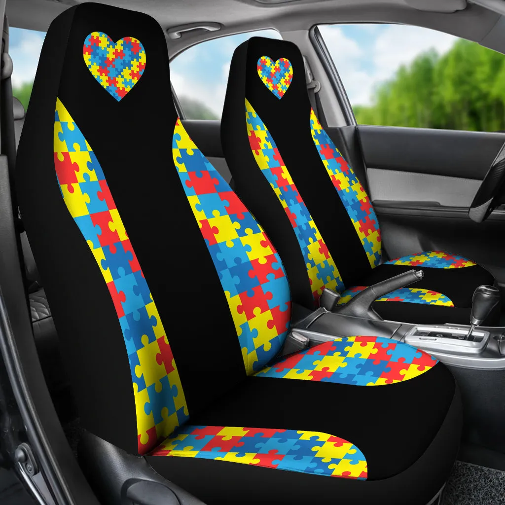 Autism Awareness Car Seat Covers