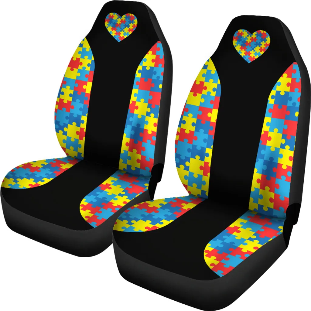 Autism Awareness Car Seat Covers