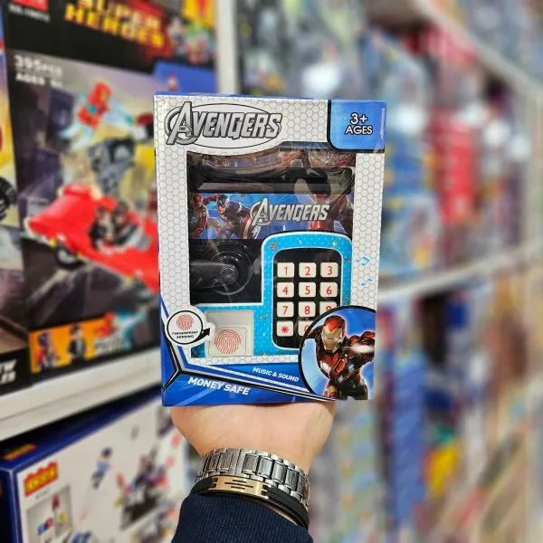 Avengers Fingerprint Piggy Bank With Light & Sound