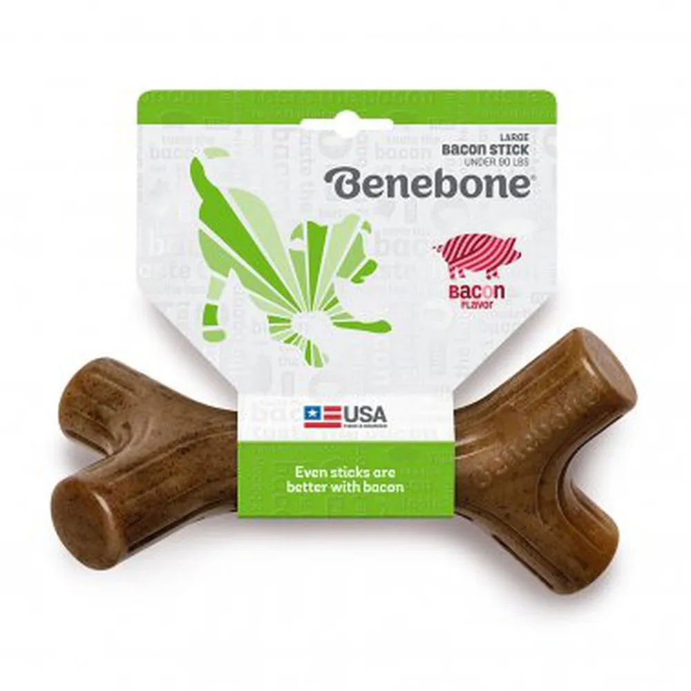 Benebone Bacon Flavor Stick Giant Dog Chew Toy