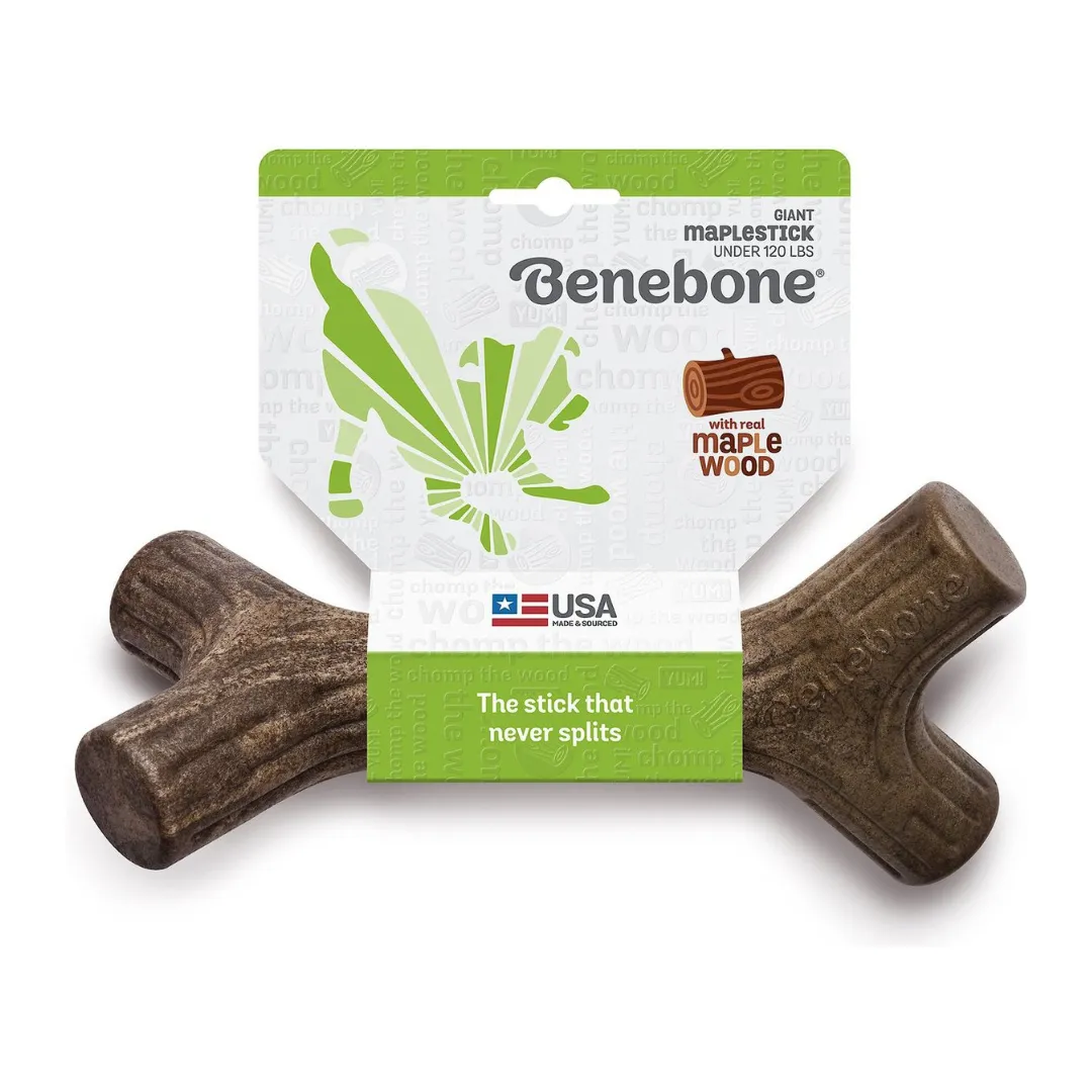 Benebone Bacon Flavor Stick Giant Dog Chew Toy