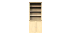 Berkshire Plymouth Stepback Bookcase Hutch