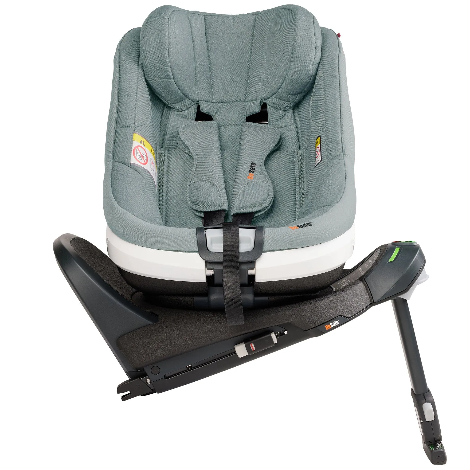 BeSafe Beyond 360 Car Seat & Base in Sea Green Melange