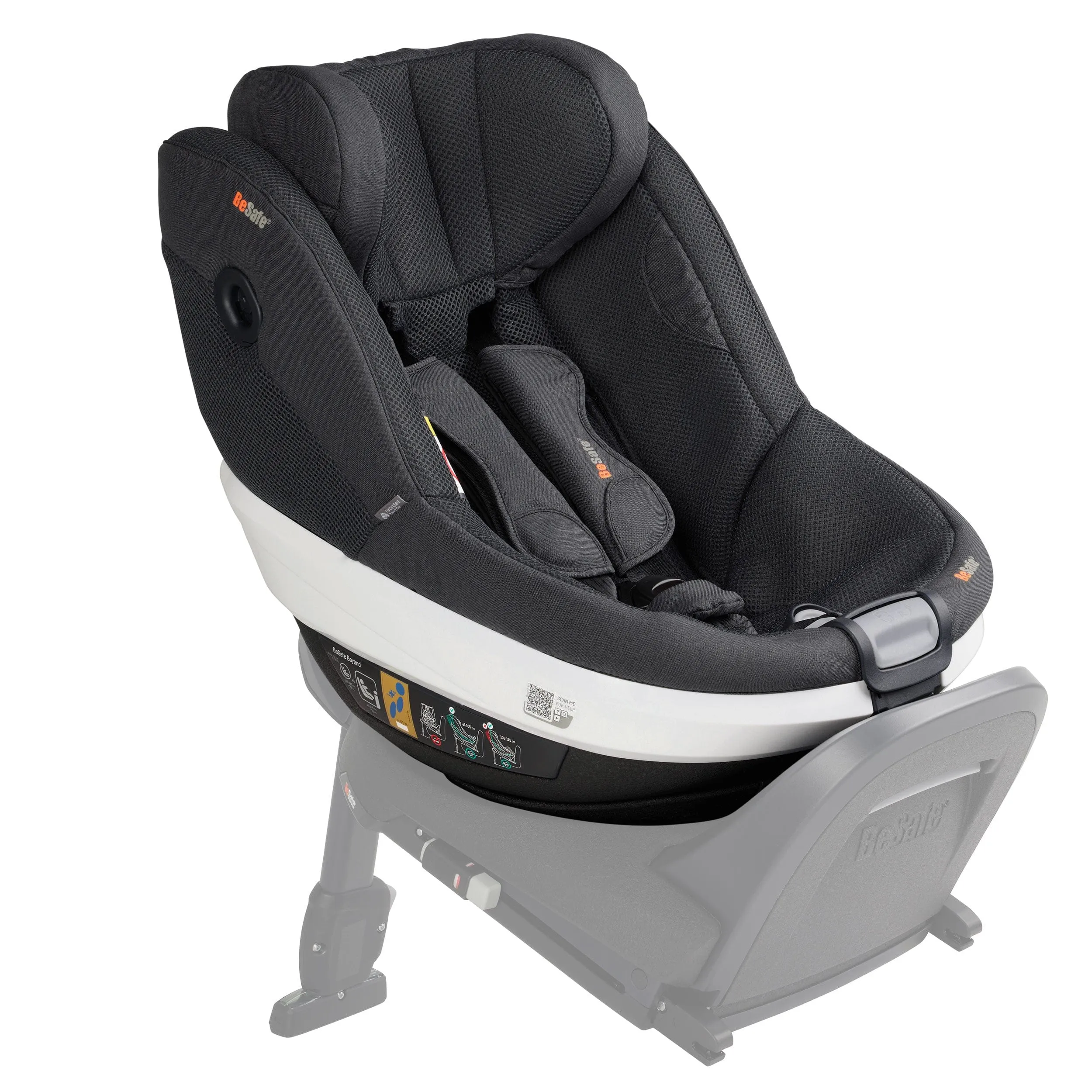 BeSafe Beyond Car Seat in Anthracite Mesh