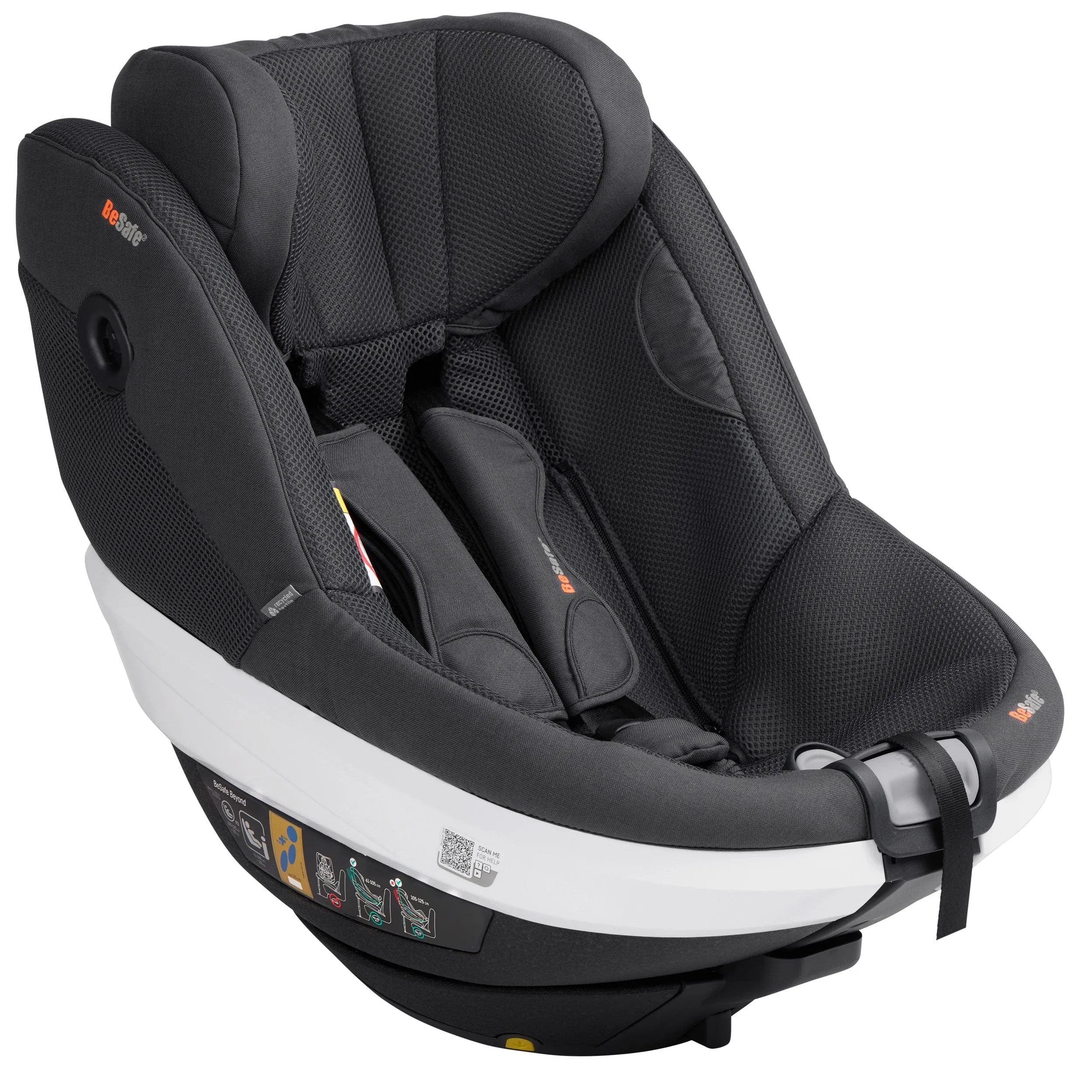 BeSafe Beyond Car Seat in Anthracite Mesh