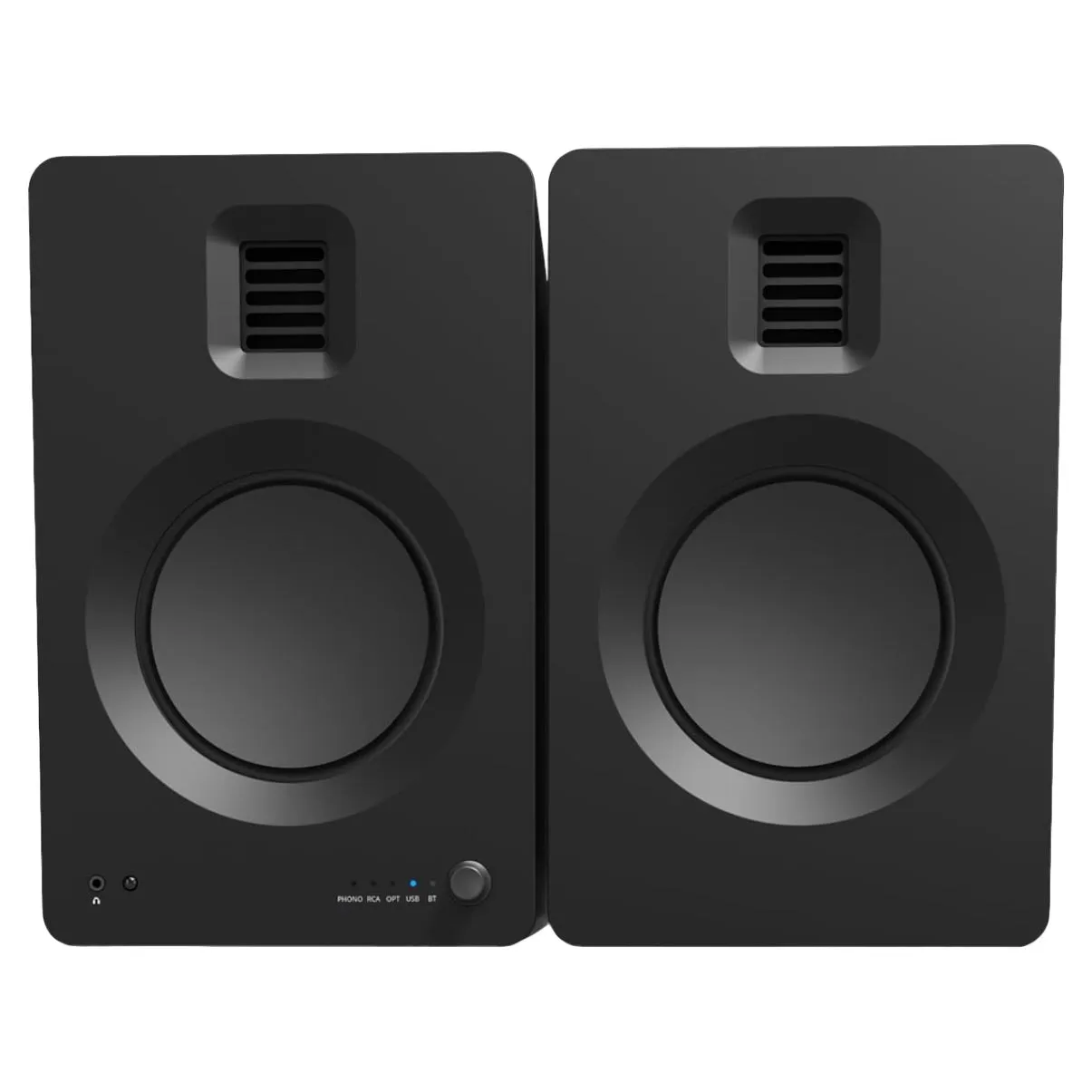 Bookshelf speakers Kanto TUK Premium with stands SE6, 2 pcs., black