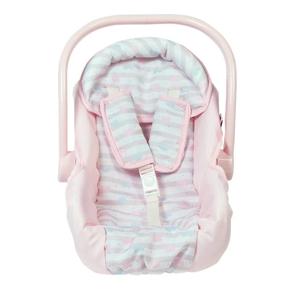 Classic Pastel Pink Car Seat