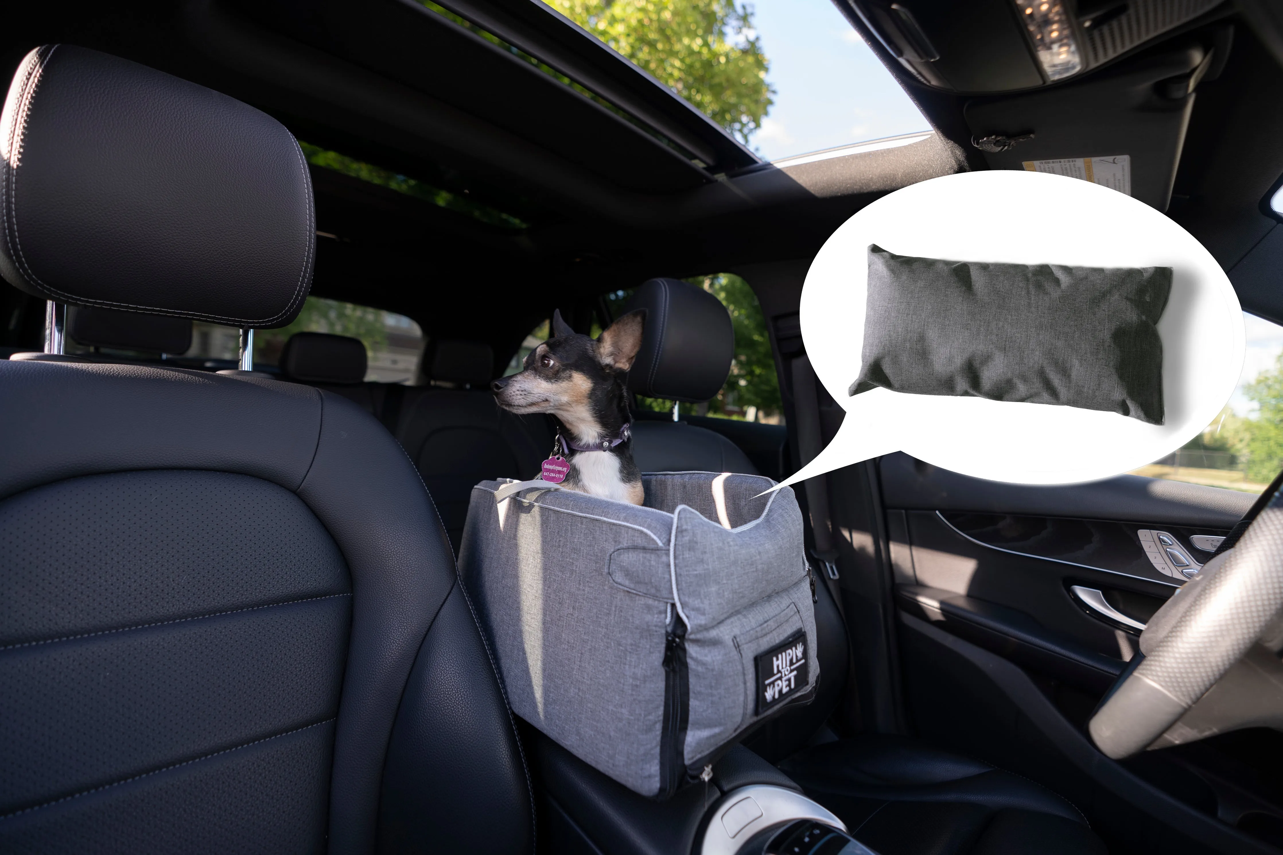 Console Pet Car Seat - Type B