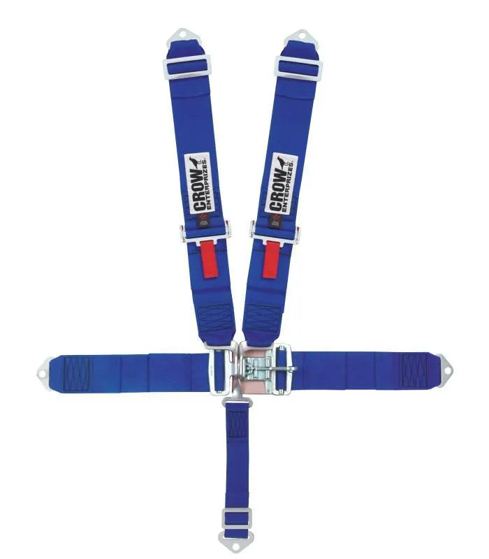 Crow QA 5-Way Duck Bill 3" Latch & Link Harness - Blue