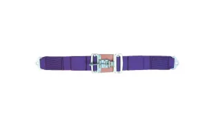 Crow QA Duck Bill 3" Latch & Link Lap Belt - Blue