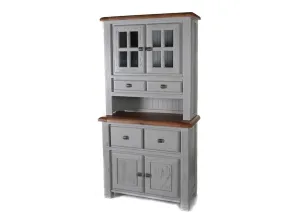 Danube Grey Small Buffet & Hutch