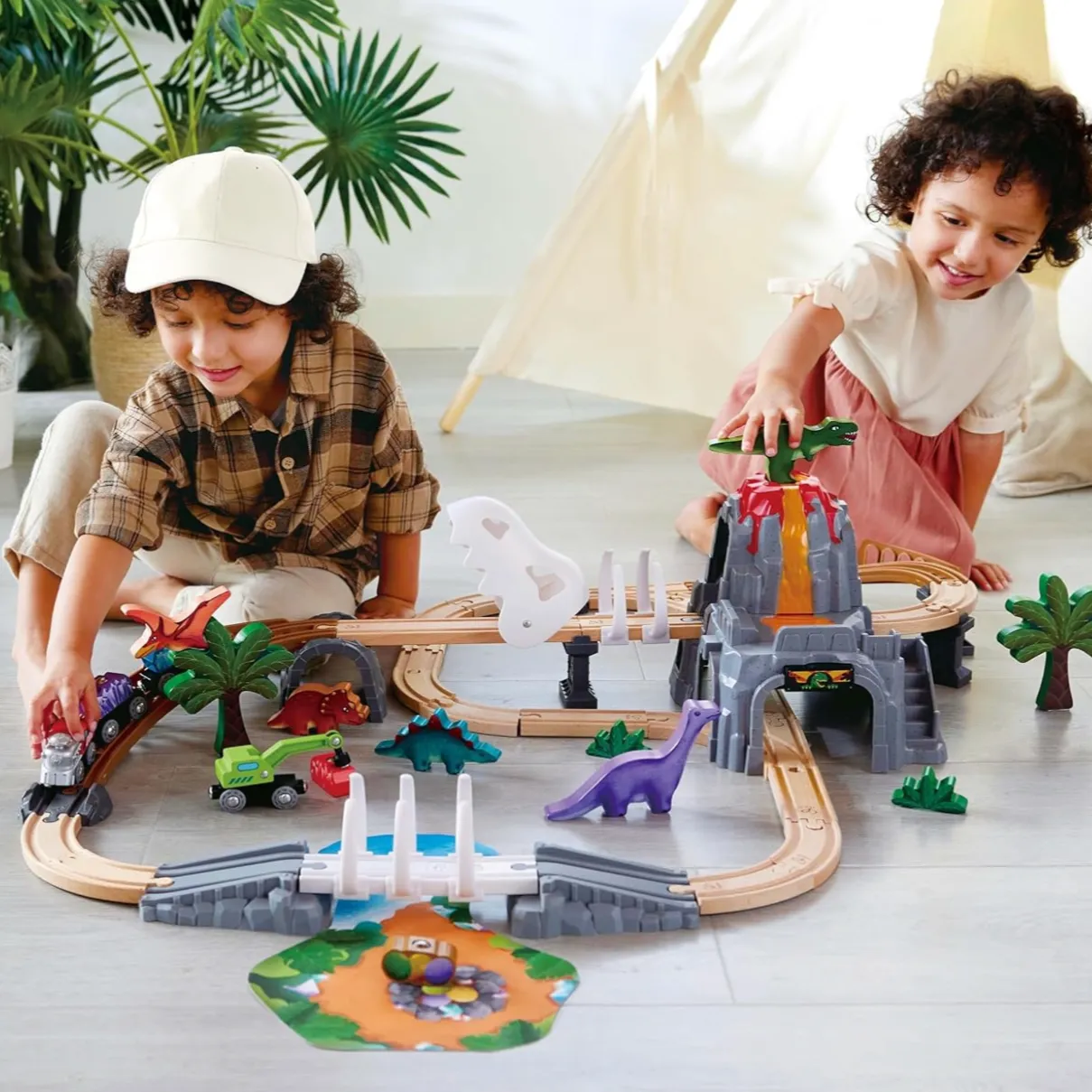 Dinosaur Railway Adventure Set