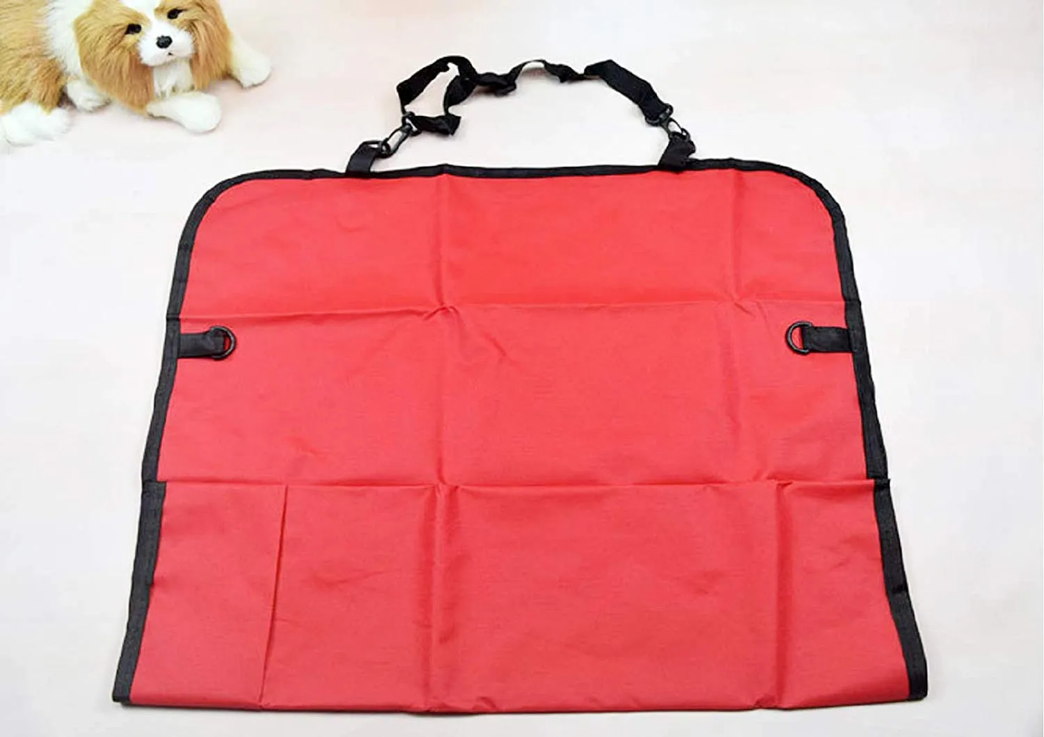 Electomania Pet Dog Single Car Seat Protection Cover (Red)