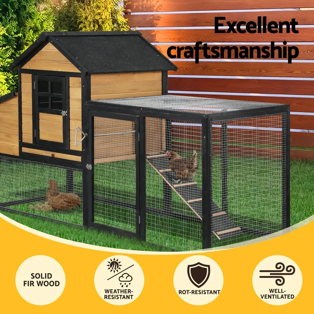 Extra Large Weather-Resistant Chicken Coop Hutch by i.Pet