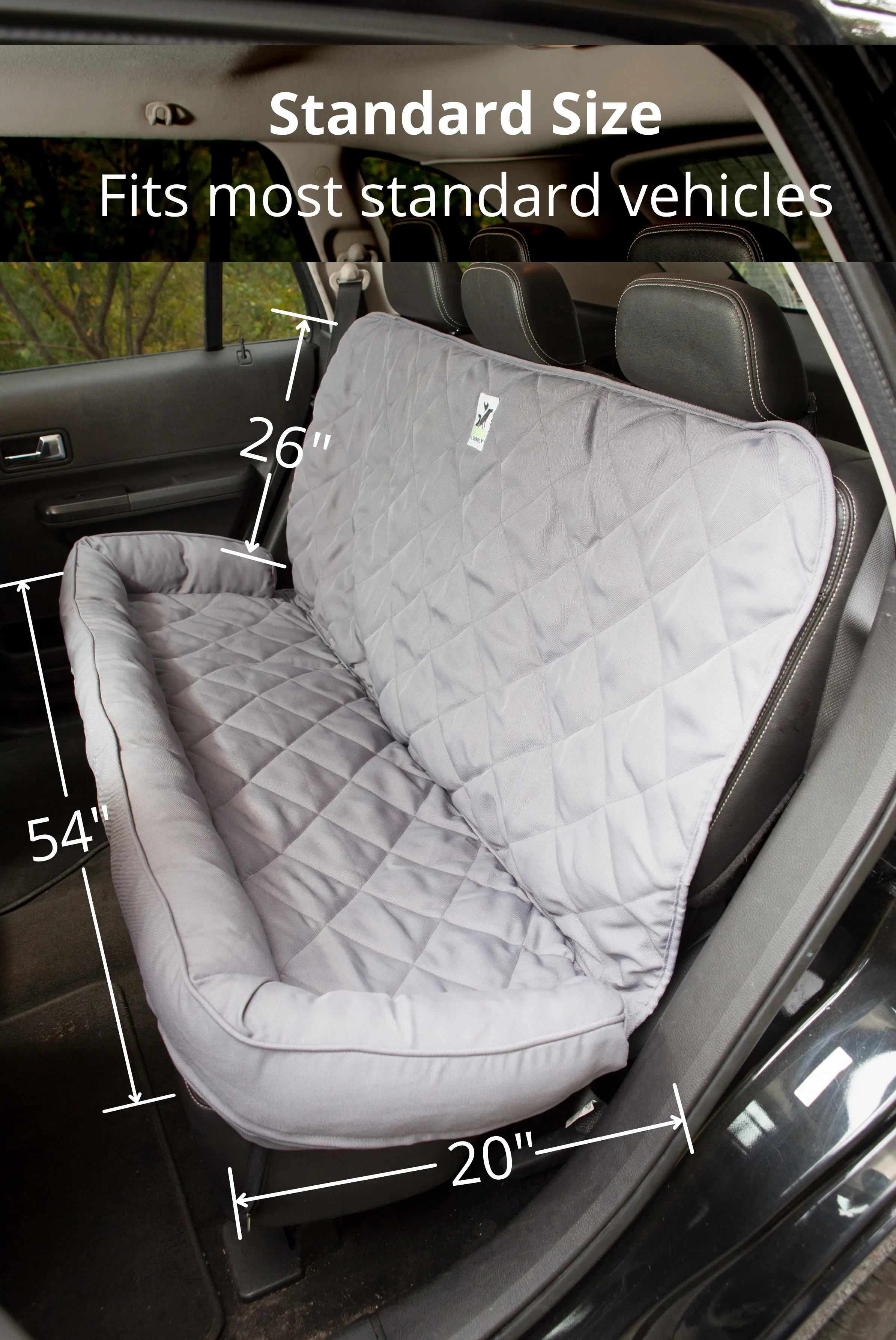 Fleece Headrest Back Seat Protector