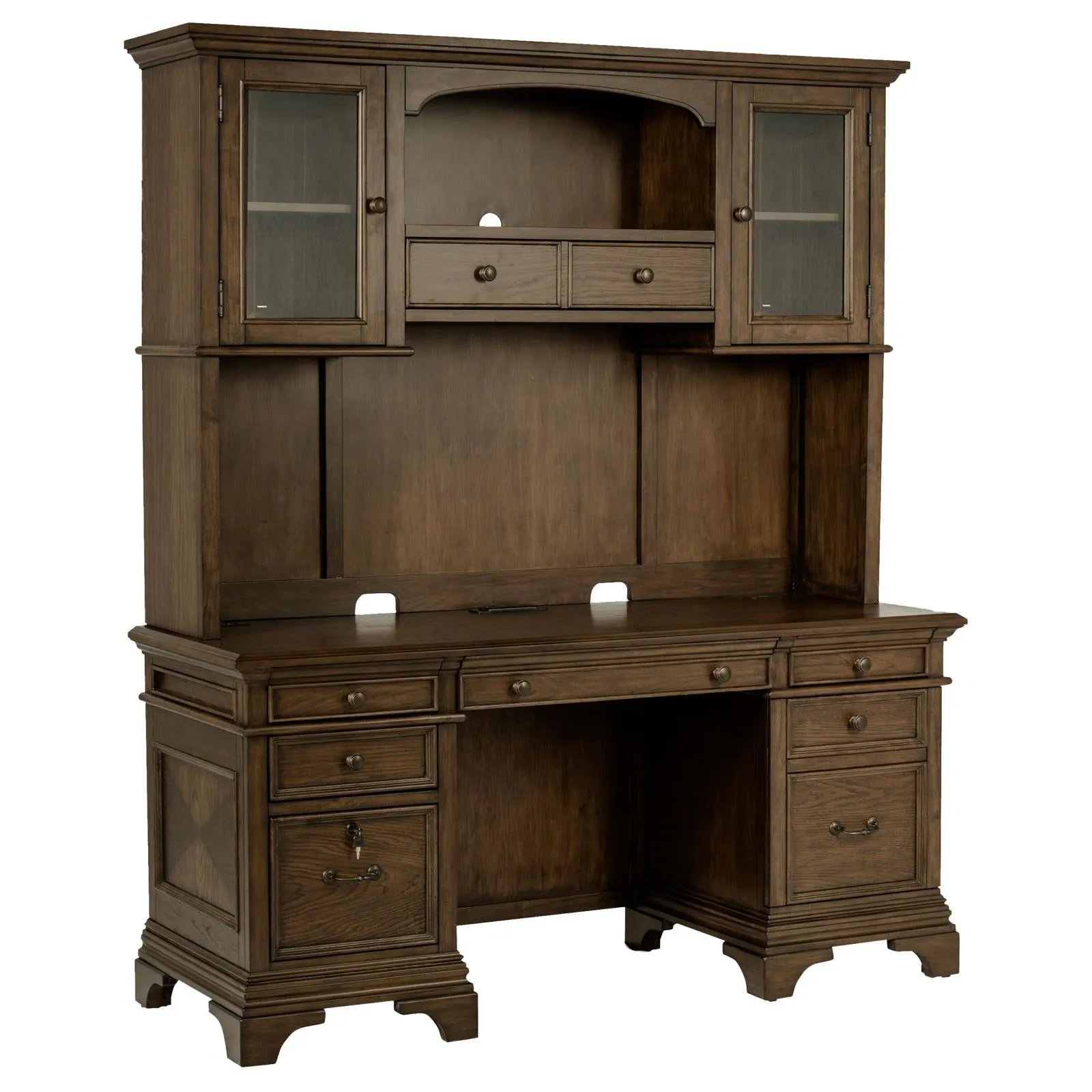 G881281 Credenza & Hutch