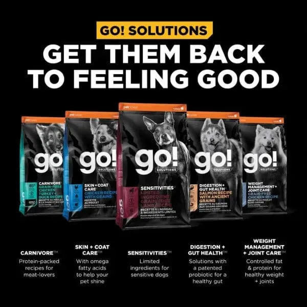 Go! Solutions Sensitivities Limited Ingredient Grain Free Lamb Recipe Dry Dog Food