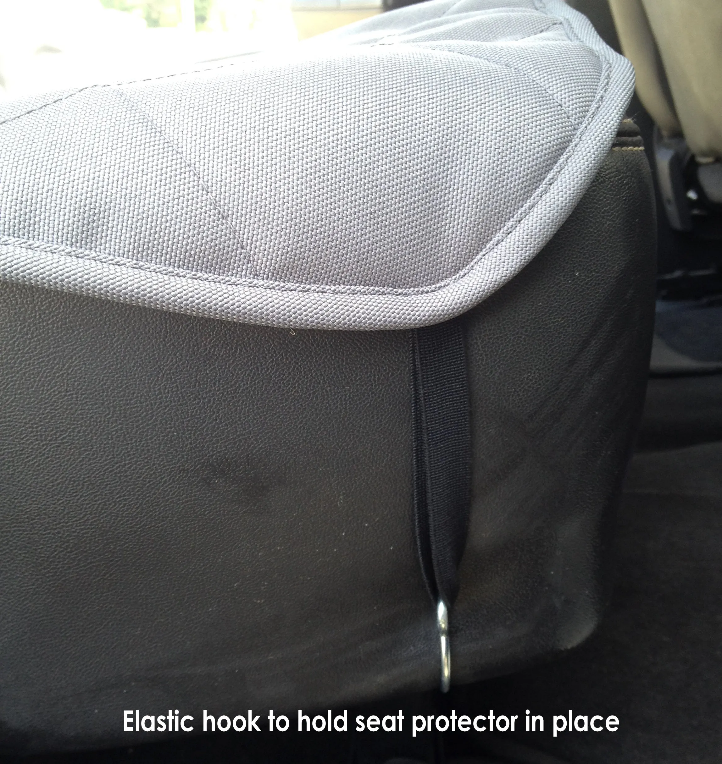 Headrest Back Seat Protector- Gray