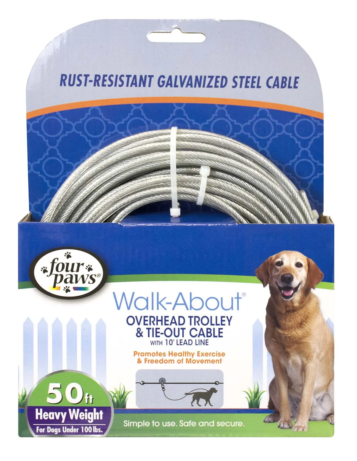 Heavy Weight Dog Trolley Exerciser, Silver