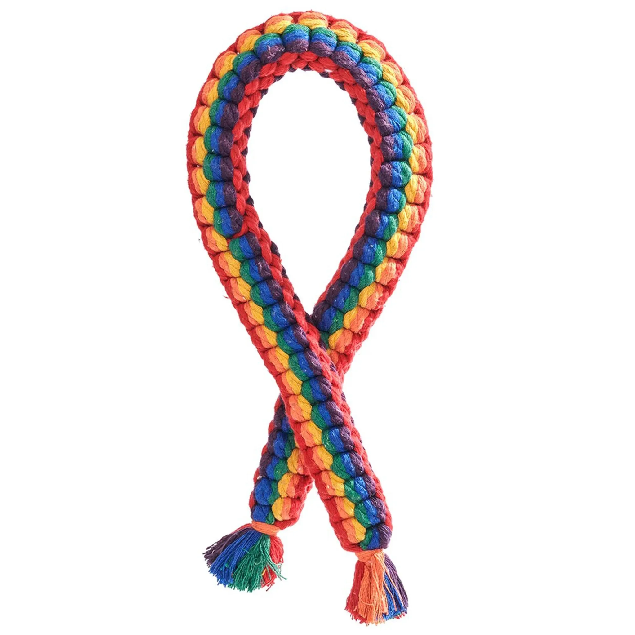 Jax & Bones Rainbow Tug Rope Dog Toy