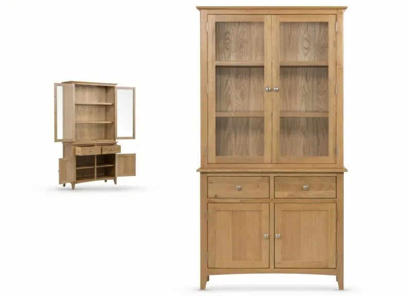 Kilkenny Oak Buffet & Hutch Unit