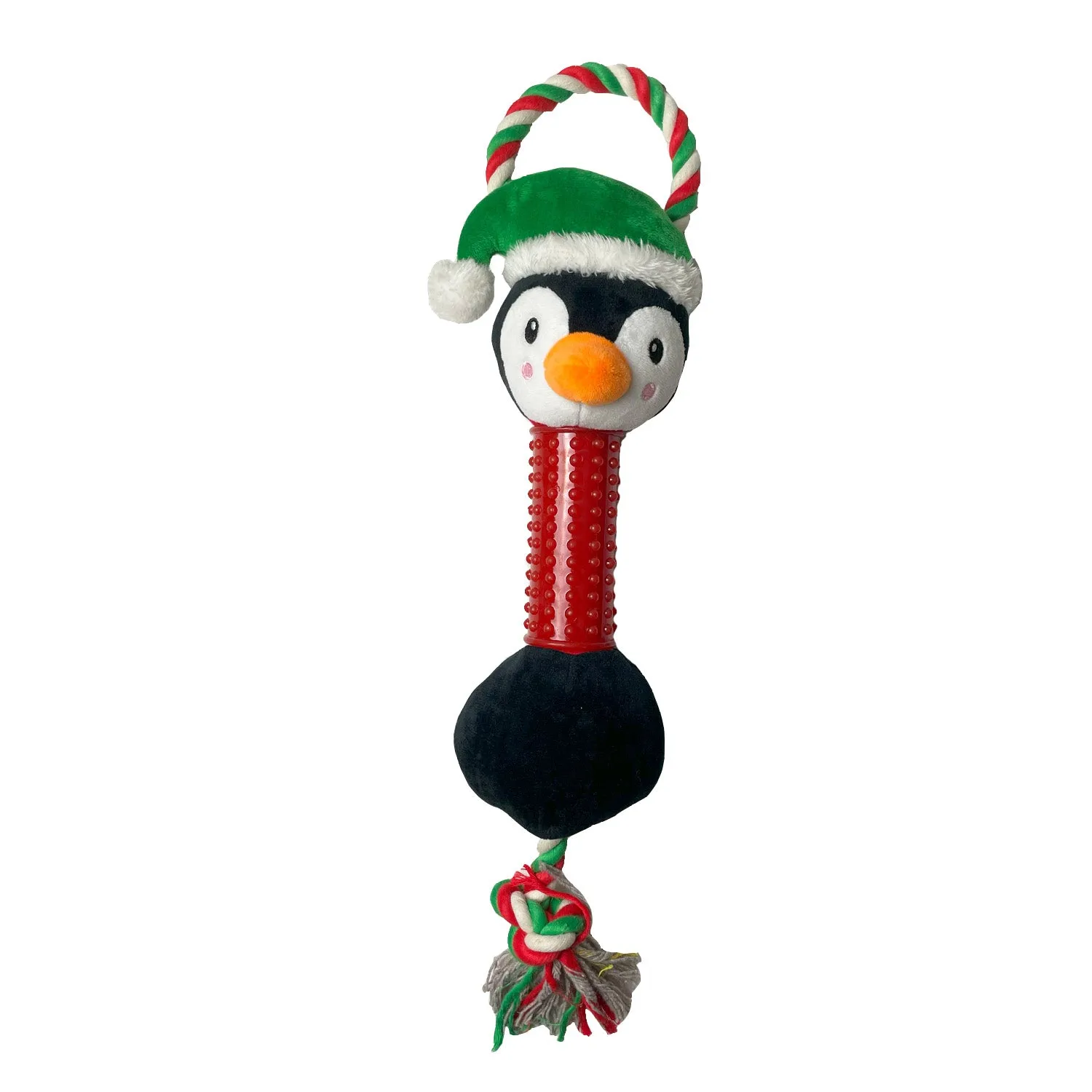 Long Neck Penguin | Christmas Dog Toy by Happy Pet