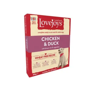 Lovejoys 395g Chicken & Duck Hypoallergenic Complete Adult Wet Dog Food