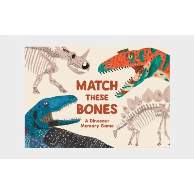 Match These Bones: A Dinosaur Memory Game - Paul Upchurch