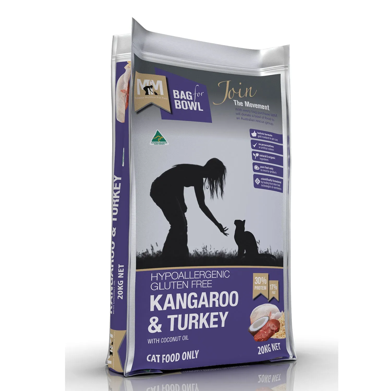 Meals for Meows Kangaroo & Turkey Adult Dry Cat Food