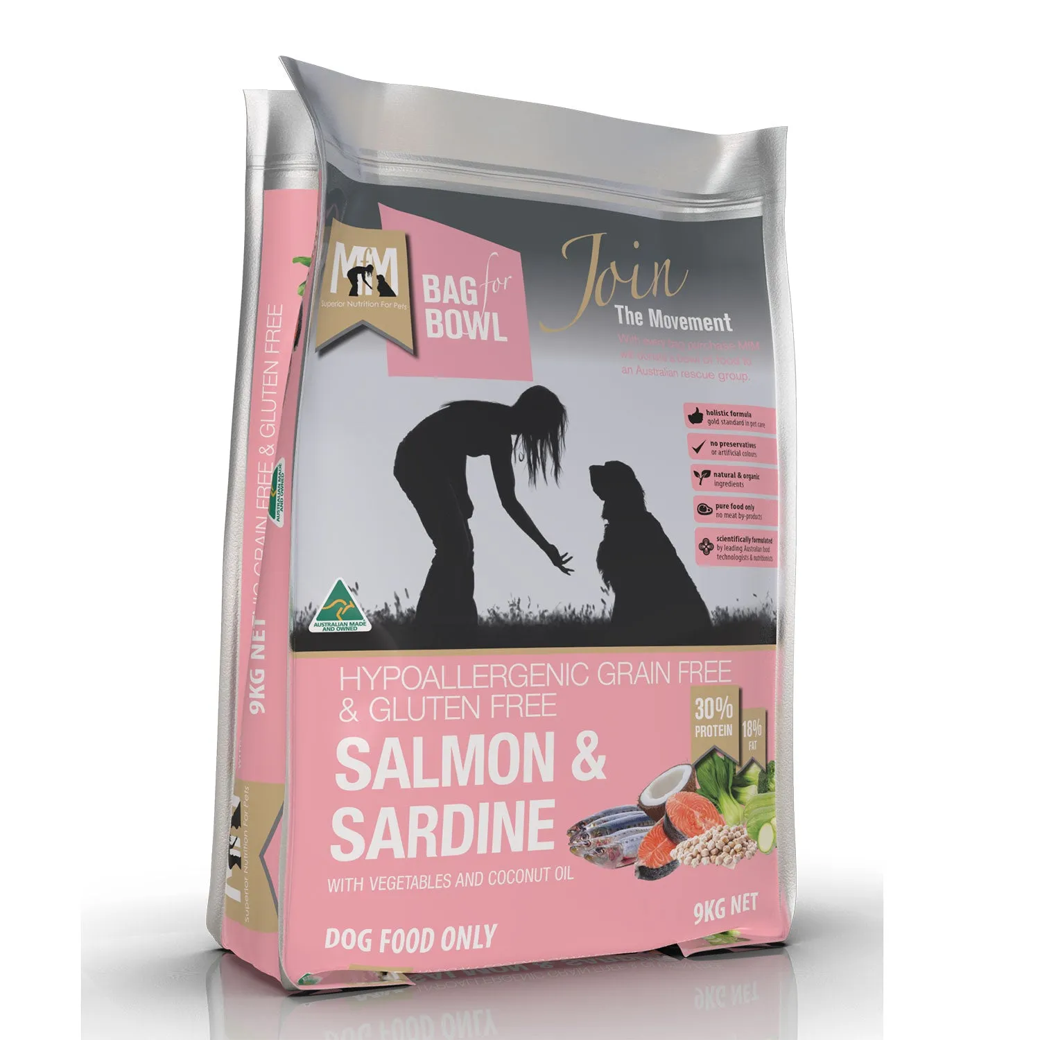 Meals for Mutts Grain Free Salmon & Sardine Adult Dry Dog Food