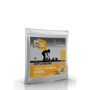 Meals for Mutts Puppy Turkey Salmon and Sardine Dry Dog Food 2.5kg