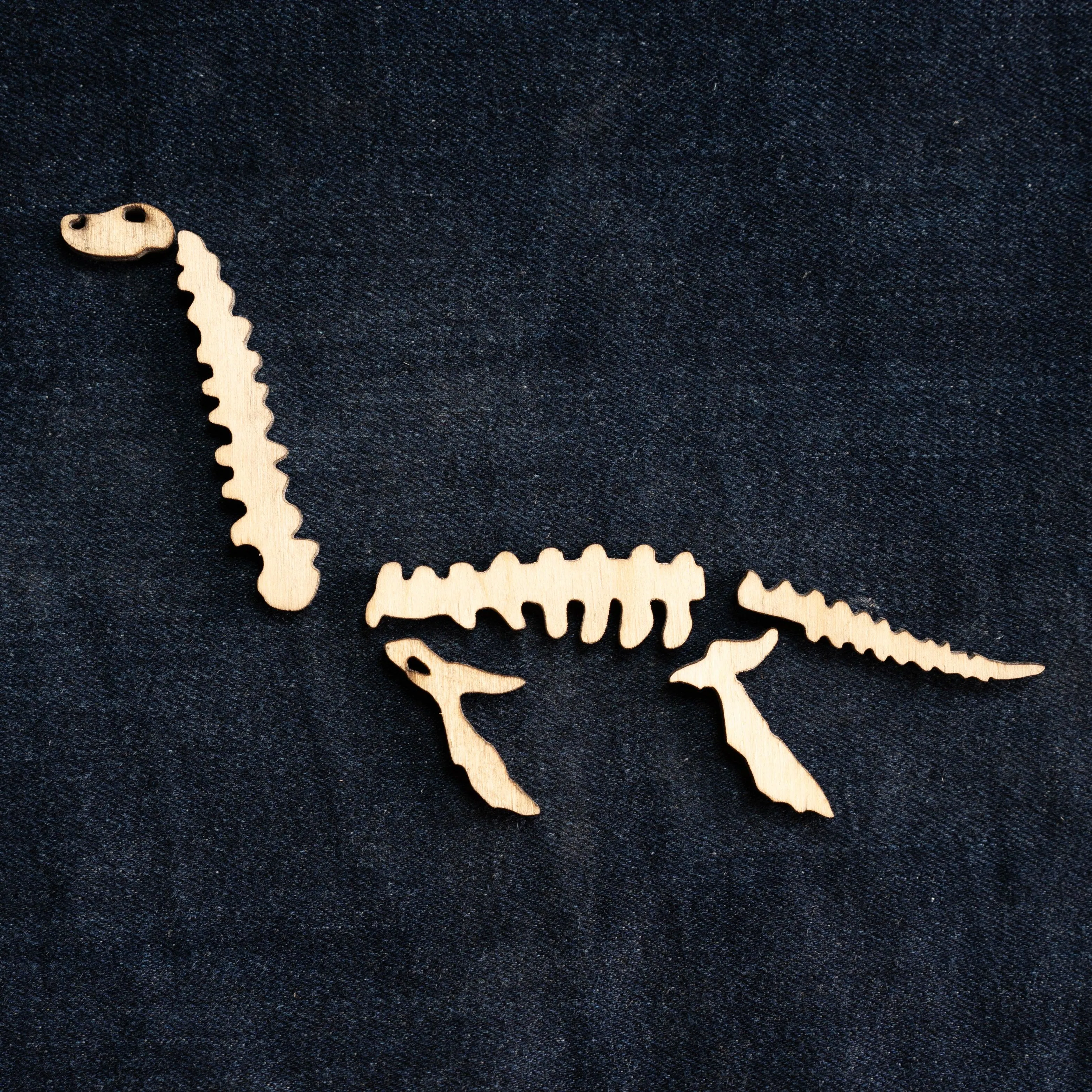 Montessori Wooden Dinosaur Puzzle Toy | Set of 8