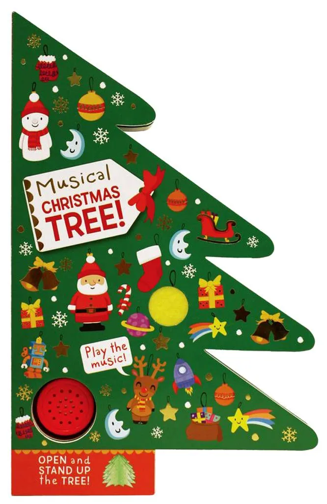 Musical Christmas Tree Board Book