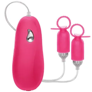 NIPPLE PLAY SILICONE VIBRATING NIPPLE PLEASURIZERS