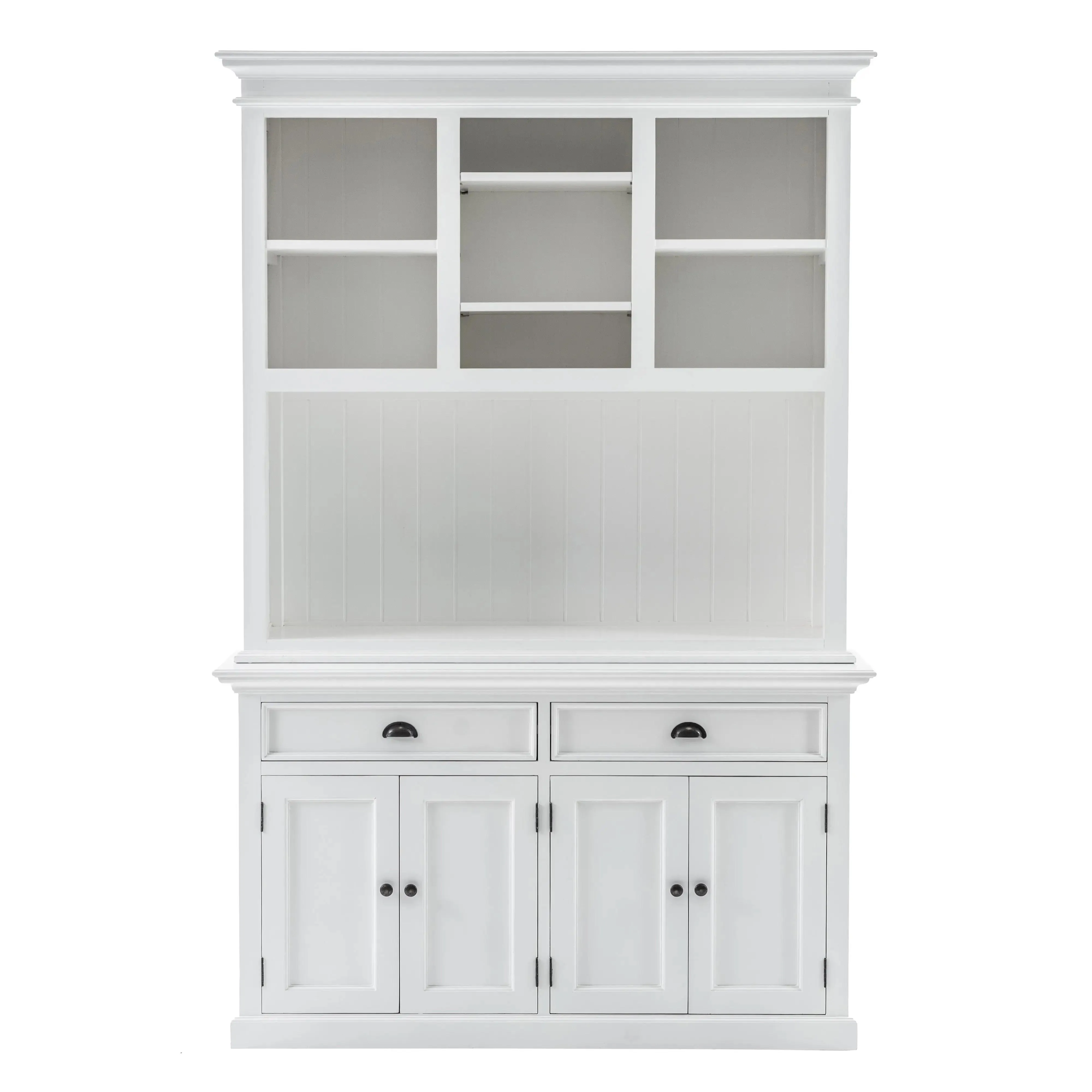 NovaSolo Buffet Hutch Unit with 2 Adjustable Shelves BCA607