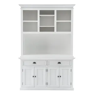 NovaSolo Buffet Hutch Unit with 2 Adjustable Shelves BCA607