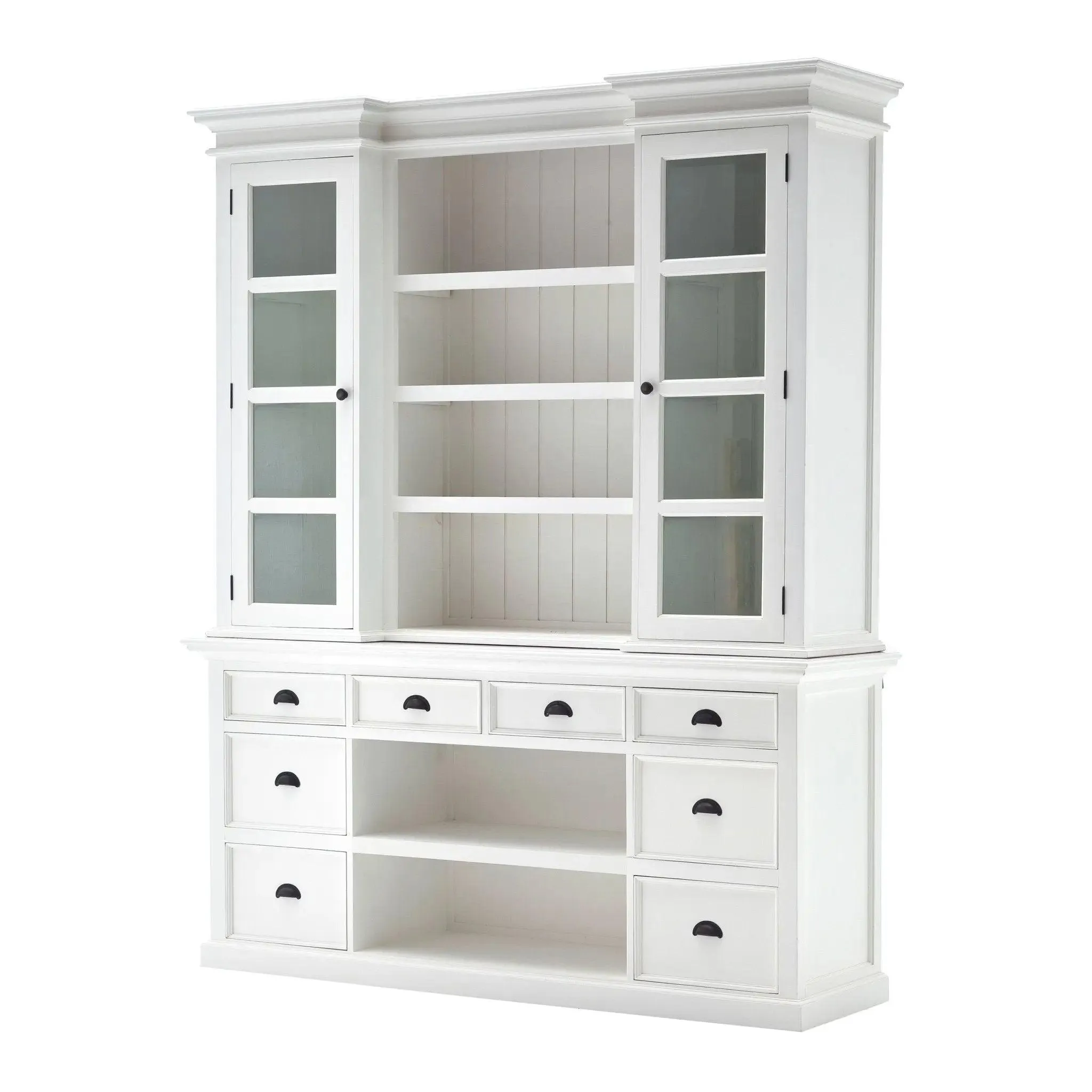 NovaSolo Library Hutch with Basket Set BCA600