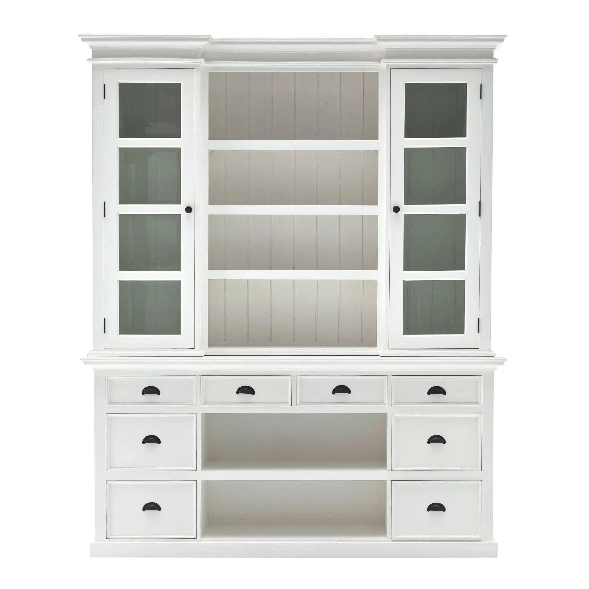 NovaSolo Library Hutch with Basket Set BCA600