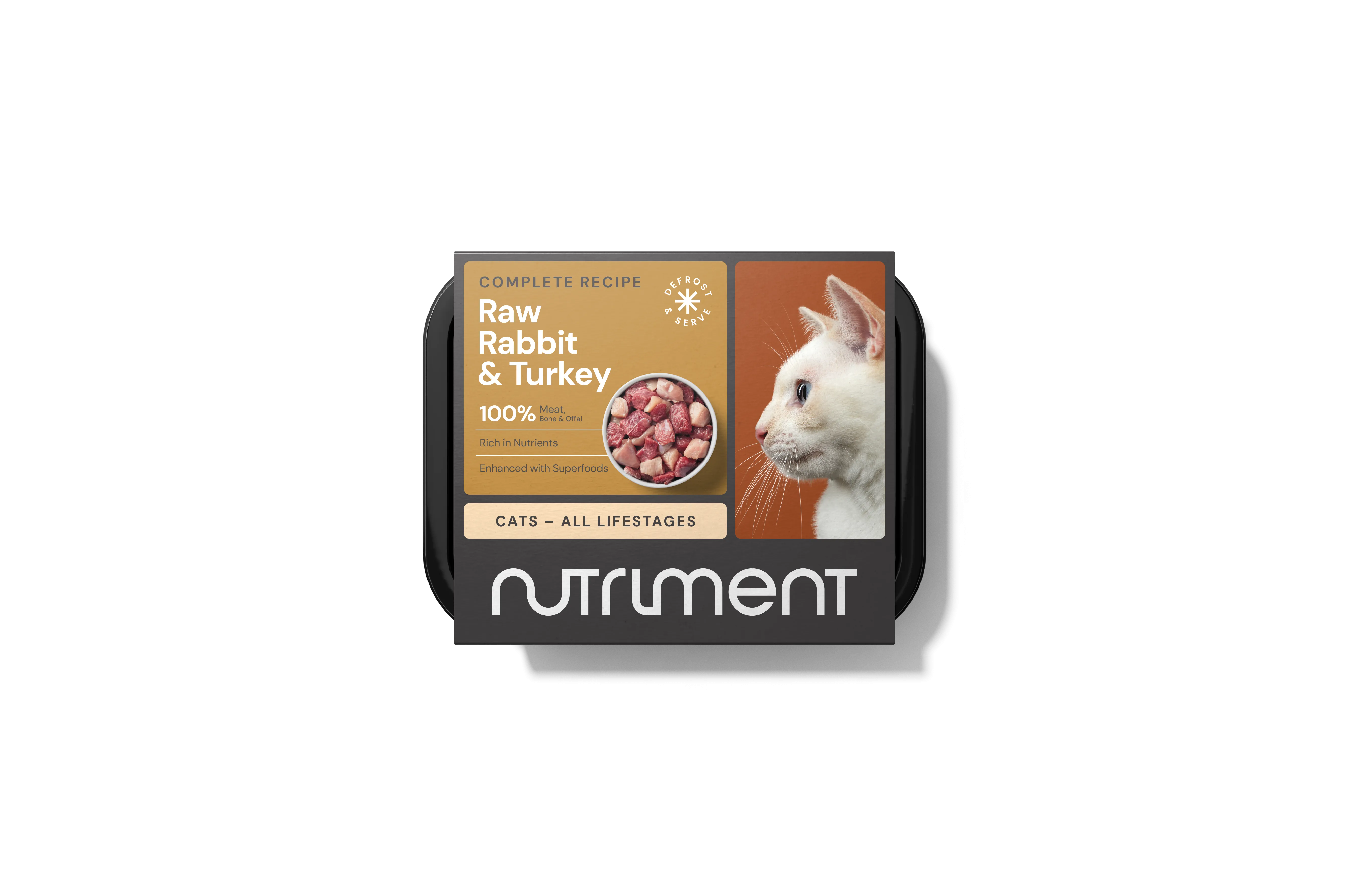 Nutriment Dinner for Cats - Rabbit with Turkey 175g