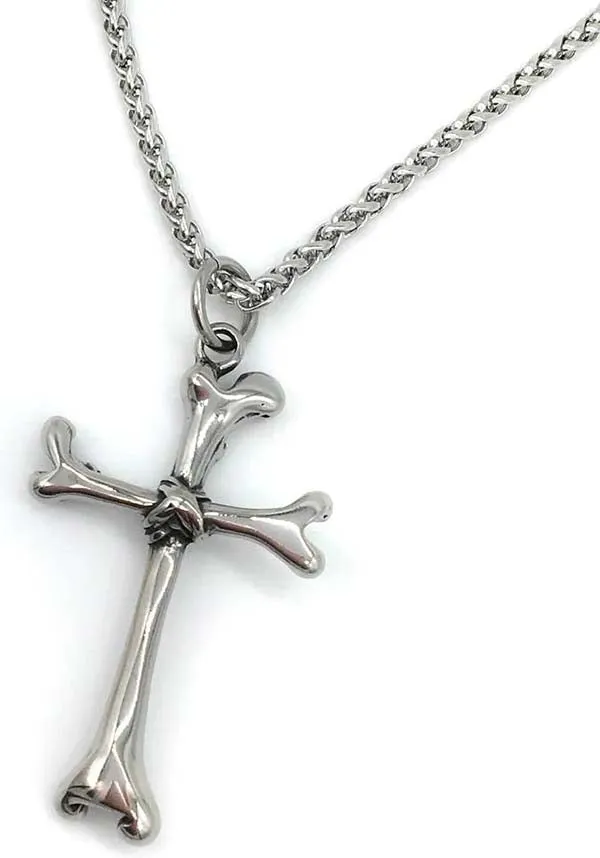 Osteomancy Bone Cross | NECKLACE