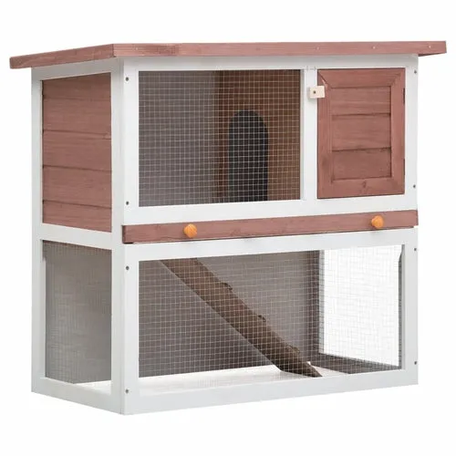 Outdoor Animal Hutch 1 Door Wood