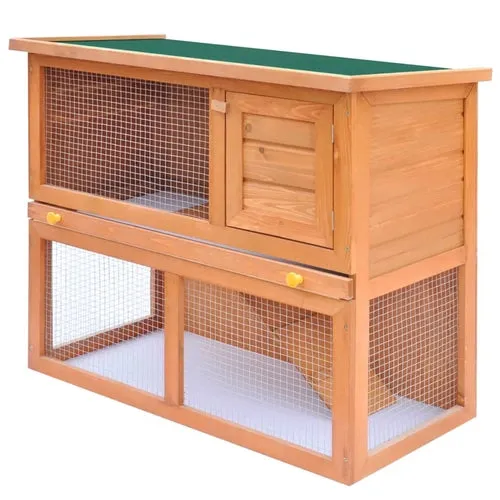 Outdoor Animal Hutch 1 Door Wood