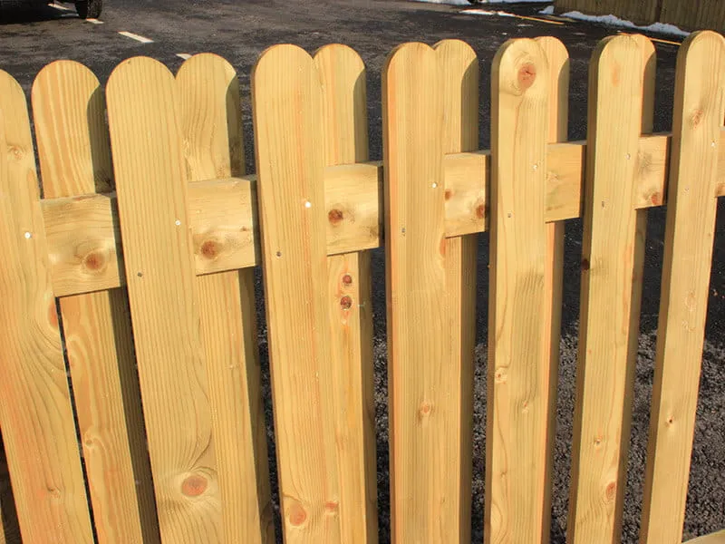 Picket fencing made to order any size. Available now