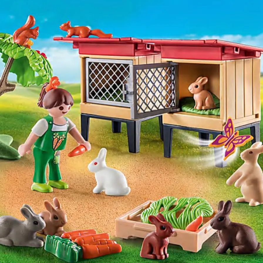 Playmobil Country Rabbit Hutch - 71252