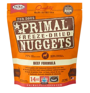 Primal Freeze-Dried Dog Beef